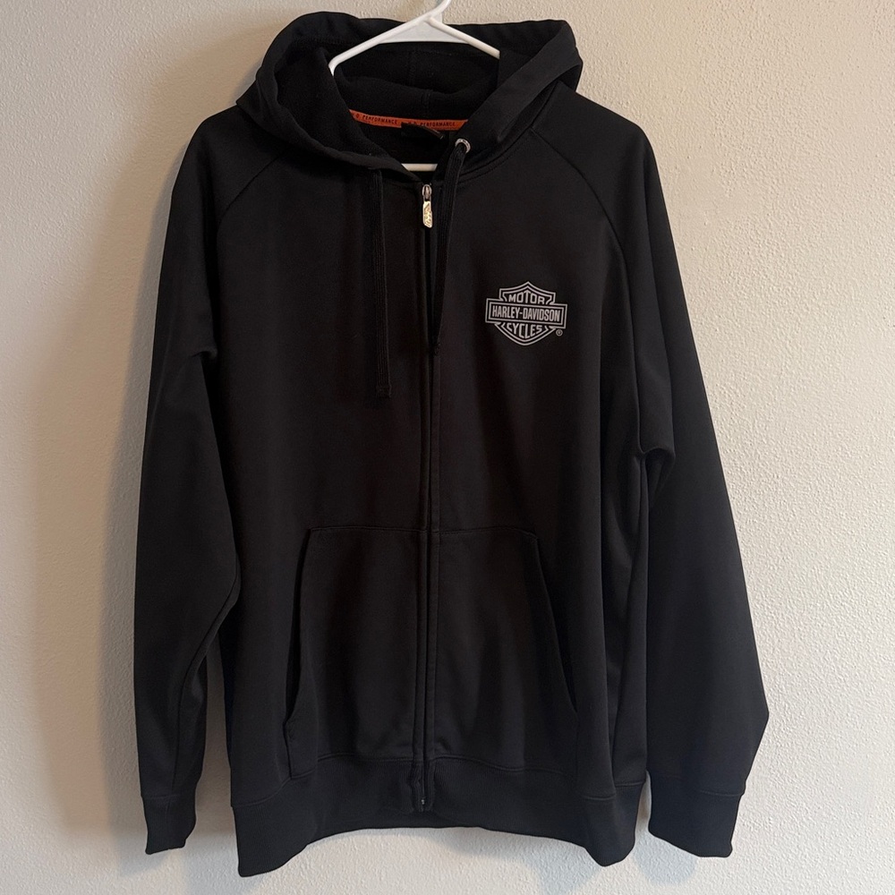 Harley Davidson Bonded Fleece Softshell Zip Up